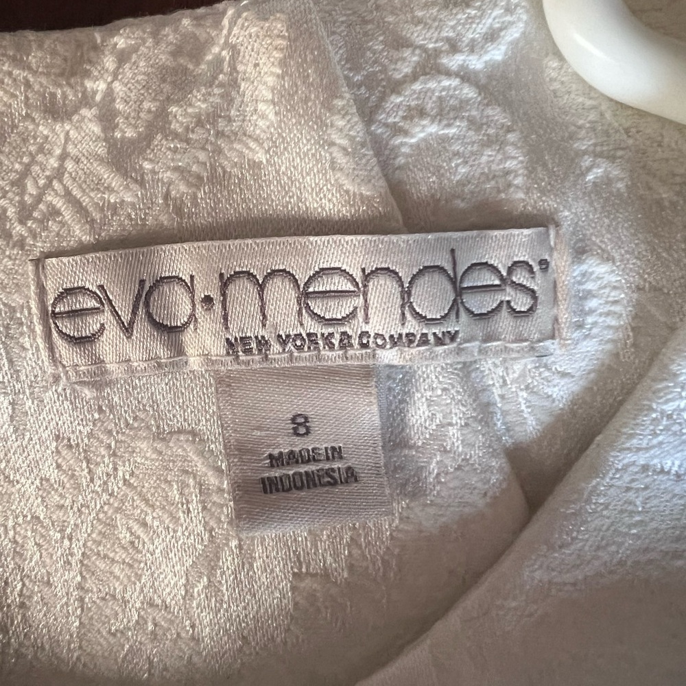 Eva Mendes for New York & Company White Mini Dress - Picture 3 of 3